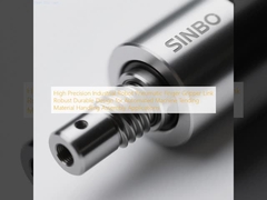 高精度産業用ロボット空気圧フィンガーグリッパーリンク、自動機械への供給、マテリアルハンドリング、組み立て用途向けの堅牢で耐久性のある設計