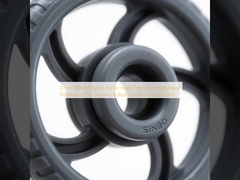 オムニホイール ナイロンロール 高精度 高耐磨性 サービス用 ロボット・シャシ オーダーメイド