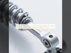 パーソナル 高精度 高強度 サスペンション ショック吸収リンク サービス ロボット モバイル シャーシ