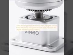 LIDAR回転ブレーキット アルミニウム 鋳造 サービス ロボット 認識 ナビゲーション モジュール 高精度 360度回転 安定 スキャン