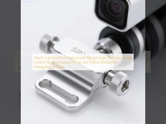 深度カメラピッチ調整マウント 高精度角度制御 サービスロボット知覚ナビゲーションモジュール用剛性構造