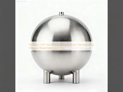 精密CNC機械加工 中国 カスタムチタン合金圧力容器製造