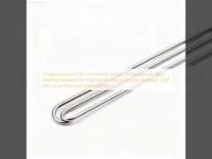 中国精密CNC機械加工カスタムモリブデン合金加熱エレメント、高温真空炉用TZM Mo-La専門メーカー