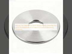 フライス盤CNC機械部品、部品によって設計が異なり、産業用機械加工プロセスをサポートするための低メンテナンス