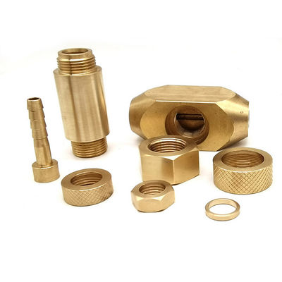 酸化 CNC 真鍮部品銅 CNC 機械加工部品 ISO 2768 証明される